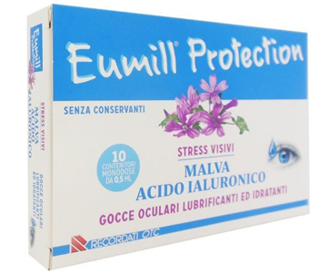 EUMILL PROTECTION GOCCE OCULARI 10 FLACONCINI MONODOSE 0,5 ML - Farmadott.it