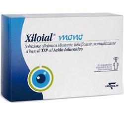 SOLUZIONE OFTALMICA IDRATANTE LUBRIFICANTE XILOIAL 20 MONODOSE DA 0,5ML - Farmadott.it