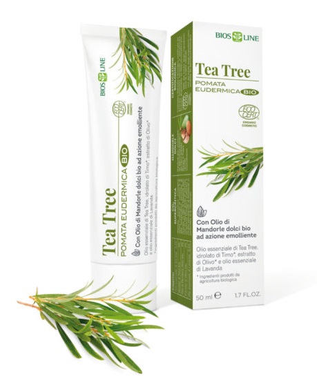 BIOSLINE TEA TREE POMATA EUDERMICA CERT ECOCERT 50 ML - Farmadott.it