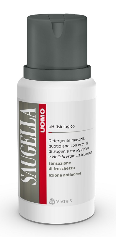 SAUGELLA UOMO PH FISIOLOGICO DETERGENTE MASCHILE 200 ML - Farmadott.it