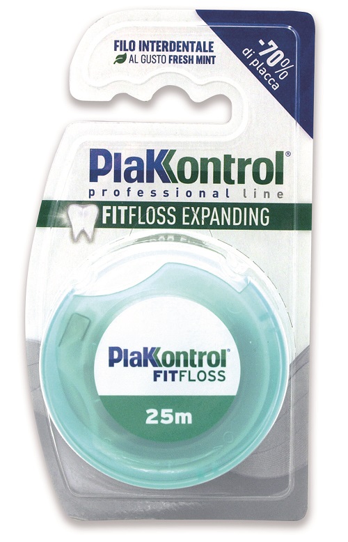 PLAKKONTROL FIT FLOSS FILO 25 M - Farmadott.it