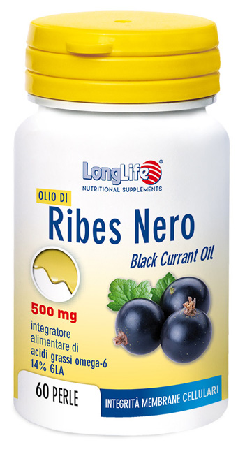 LONGLIFE OLIO RIBES NERO 60 PERLE DI GELATINA - Farmadott.it