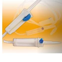 DEFLUSSORE PER INFUSIONE CON AGO STERILIZZATO CON OSSIDO DI ETILENE CON ROLLER APIROGENO CURAIN MONOUSO 1 PEZZO - Farmadott.it
