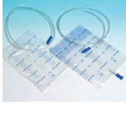 SACCA RACCOLTA URINA DA LETTO IN PVC NON STERILE VOLUME 2 LITRI TUBO LUNGHEZZA 130 CM 30 PEZZI - Farmadott.it