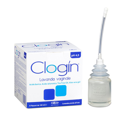 CLOGIN LAVANDA VAGINALE 5 FLACONI DA 100 ML + 5 CANNULE VAGINALI MONOUSO - Farmadott.it