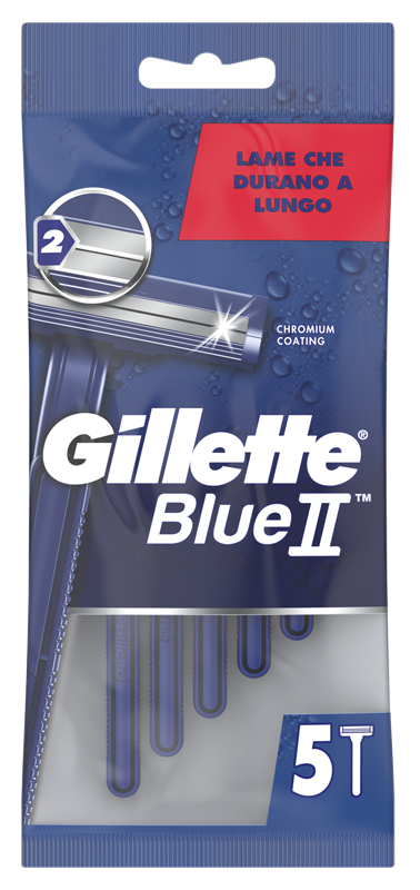 RASOIO GILLETTE BLUE II STANDARD 6 X 20 X 5 - Farmadott.it