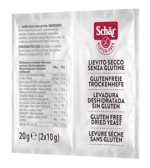 SCHAR LIEVITO SECCO 2 BUSTINE DA 10 G - Farmadott.it