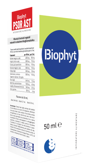 BIOPHYT PSOR AST 50 ML SOLUZIONE IDROALCOLICA - Farmadott.it