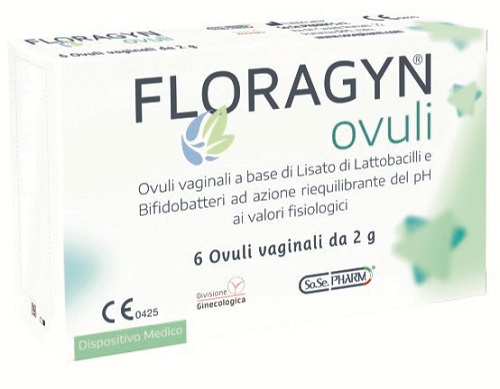 OVULI VAGINALI A BASE DI LATTOBACILLI LISATI FLORAGYN OVULI 2 G 6 PEZZI - Farmadott.it