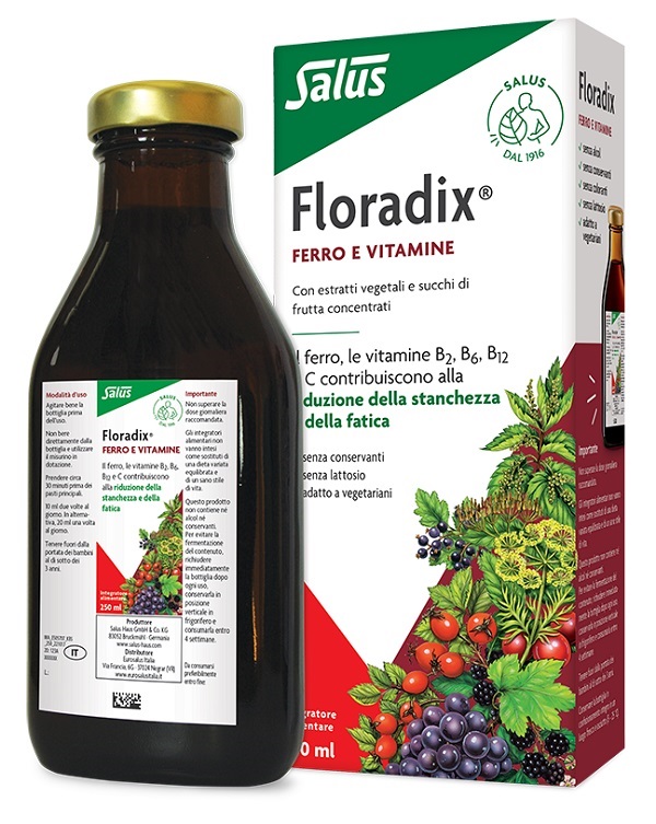 FLORADIX FERRO E VITAMINE 250 ML - Farmadott.it