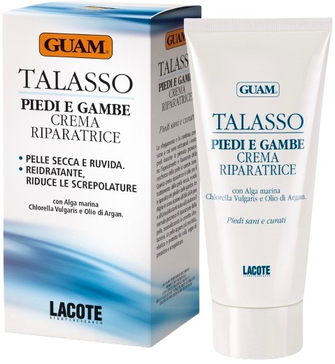 GUAM TALASSO PODOS CREMA RIPARATRICE PER PIEDI E GAMBE 100 ML - Farmadott.it
