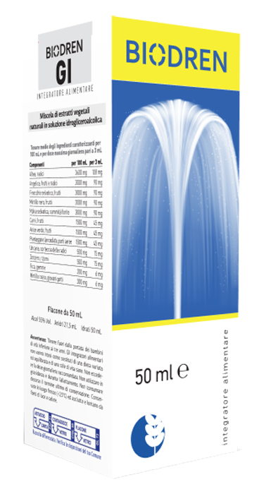 BIODREN GI SOLUZIONE IDROALCOLICA 50 ML - Farmadott.it