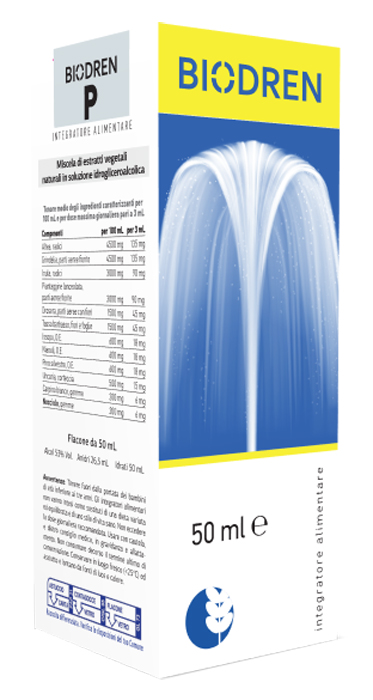BIODREN P SOLUZIONE IDROALCOLICA 50 ML - Farmadott.it