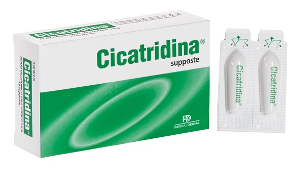 CICATRIDINA SUPPOSTE 10 PEZZI - Farmadott.it