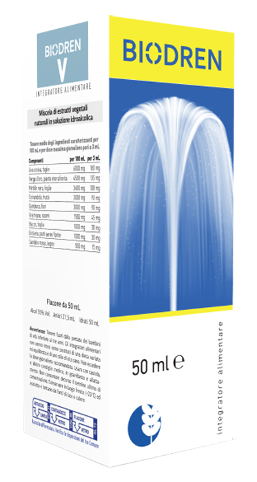 BIODREN V 50 ML SOLUZIONE IDROALCOLICA - Farmadott.it