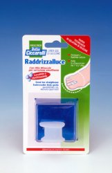 RADDRIZZA ALLUCE IN GEL DI SILICONE BIANCO SEMITRASPARENTE SAGOMATA PER PROTEGGERE E RIALLINEARE L'ALLUCE EVITANDO LO SFREGAMENTO FRA IL PRIMO E IL SECONDO DITO IGIENEPIEDE 1 PEZZO - Farmadott.it