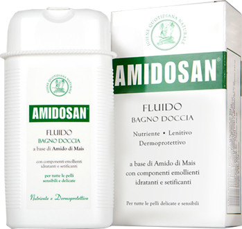 AMIDOSAN FLUIDO BAGNO DOCCIA NUTRIENTE LENITIVO RINFRESCANTE 300 ML - Farmadott.it