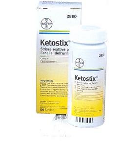STRISCE MISURAZIONE CHETONURIA KETOSTIX 50 PEZZI - Farmadott.it