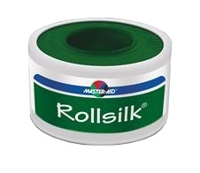 CEROTTO IN ROCCHETTO MASTER-AID ROLLSILK SETA 5X5 - Farmadott.it