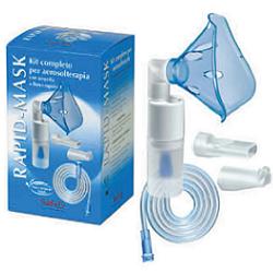 KIT COMPLETO PRONTEX RAPID MASK PER AEROSOLTERAPIA CON AMPOLLA PLASTICA +MASCHERA PER ADULTI +TUBO PRESSIONE +ACCESSORIO NASALE +BOCCHERUOLA - Farmadott.it