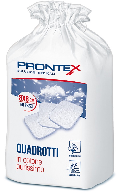COTONE IDROFILO PRONTEX QUADROTTI - Farmadott.it