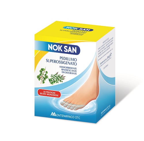 NOK SAN PEDILUVIO SUPEROSSIGENATO 25 G - Farmadott.it