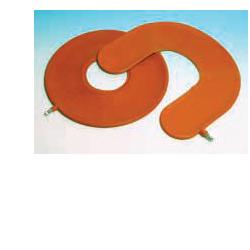 CUSCINO ANTIDECUBITO PNEUMATICO IN GOMMA ROSSA. LARGHEZZA DELLA CIAMBELLA 45CM - Farmadott.it