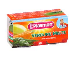 PLASMON OMOGENEIZZATO VERDURE MISTE 80 G X 2 PEZZI - Farmadott.it