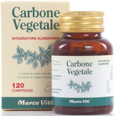 CARBONE VEGETALE 40 COMPRESSE - Farmadott.it