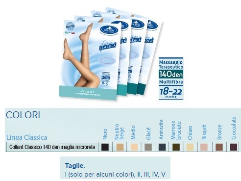 SAUBER COLLANT 140 DENARI MAGLIA MICRORETE GLACE' 3 LINEA CLASSICA - Farmadott.it