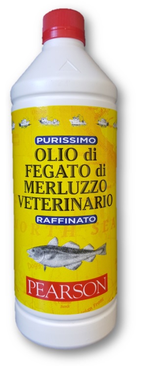 OLIO FEGATO MERLUZZO PURISSIMO 1 LITRO - Farmadott.it