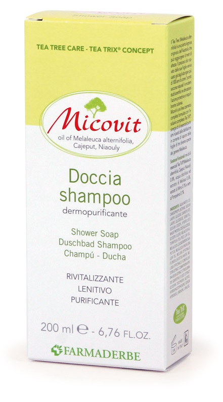 MICOVIT DOCCIA SHAMPOO 200 ML - Farmadott.it