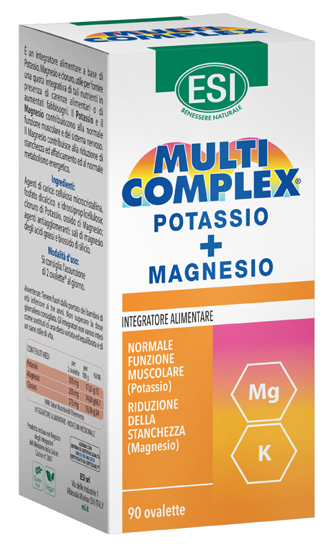 ESI MULTICOMPLEX POTASSIO MG 90 OVALETTE - Farmadott.it