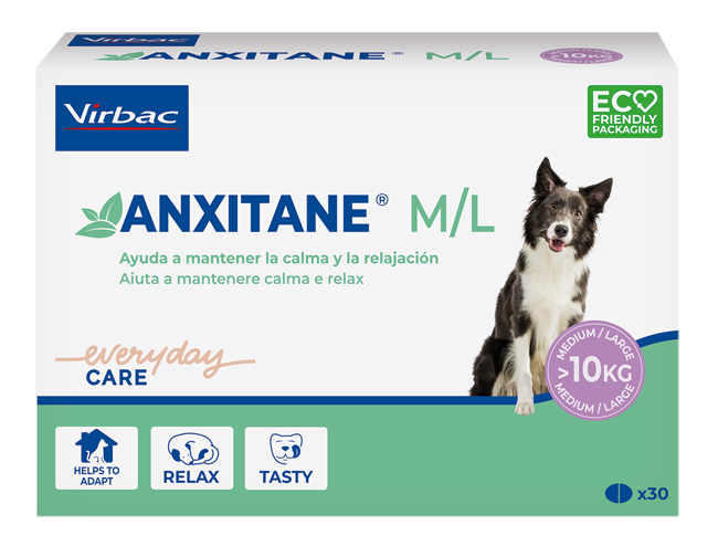 ANXITANE M/L SUPPLEMENTO NUTRIZIONALE SCATOLA 30 COMPRESSE APPETIBILI - Farmadott.it