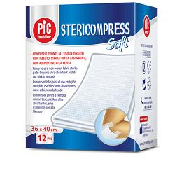 STERICOMPRESS SOFT XL GARZA TNT 18X40CM 12 PEZZI - Farmadott.it