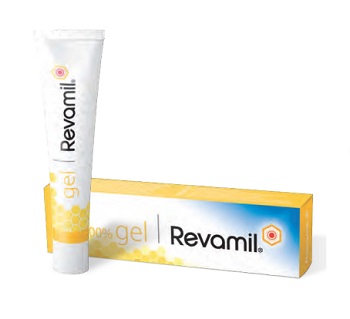 GEL A BASE DI MIELE STANDARDIZZATO E IRRADIATO A RAGGI GAMMA REVAMIL GEL PER GESTIONE ULCERE E INFEZIONI TUBO 18 G - Farmadott.it