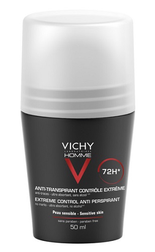 VICHY HOMME DEO ROLL-ON ANTI-TRASPIRANTE 50 ML - Farmadott.it