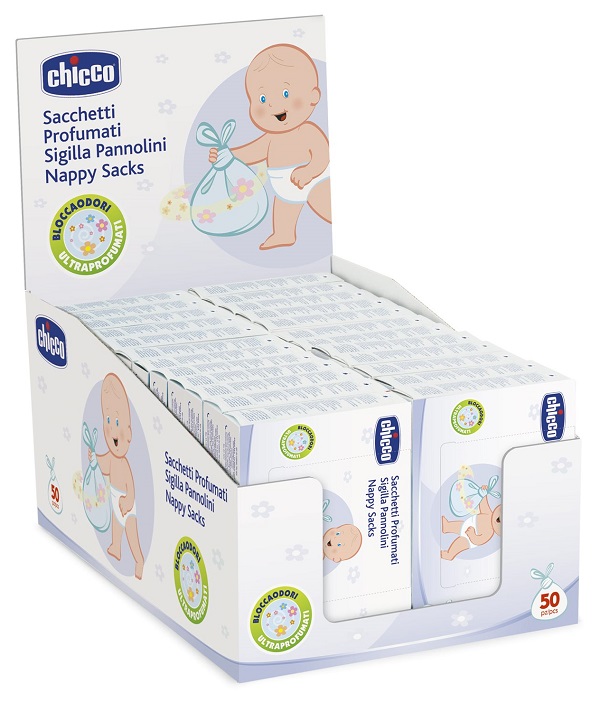 CHICCO SACCHETTI PROFUMATI PANNOLINI - Farmadott.it
