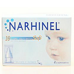 RICARICA USA E GETTA PER ASPIRATORE NASALE NARHINEL 10 PEZZI SOFT ARTICOLO 526405 - Farmadott.it