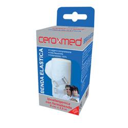 BENDA ELASTICA CEROXMED 10X450 CM CON GANCIO 1 PEZZO - Farmadott.it