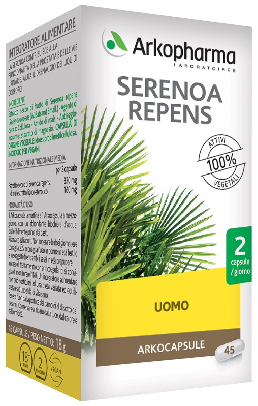 SERENOA REPENS 45 CAPSULE - Farmadott.it