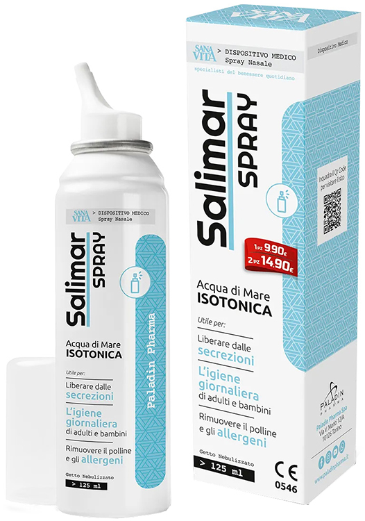 SANAVITA SALIMAR SPRAY NASALE NEW 125 ML - Farmadott.it