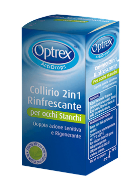 GOCCE OCULARI OPTREX ACTIDROPS 2IN1 RINFRESCANTE OCCHI STANCHI 1 PEZZO - Farmadott.it