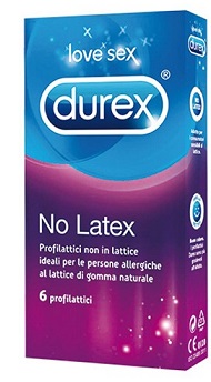 PROFILATTICO DUREX NO LATEX 6 PEZZI - Farmadott.it