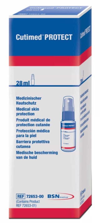 BARRIERA PROTETTIVA CUTANEA CUTIMED PROTECT FILM SPRAY 28 ML PER CUTE INTEGRA - Farmadott.it