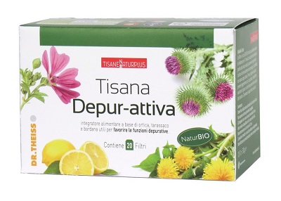 NATURPLUS TISANA DEPUR-ATTIVA 20 FILTRI - Farmadott.it
