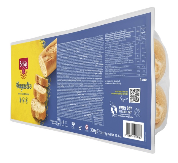 SCHAR BAGUETTE SENZA LATTOSIO 2 X 175 G - Farmadott.it