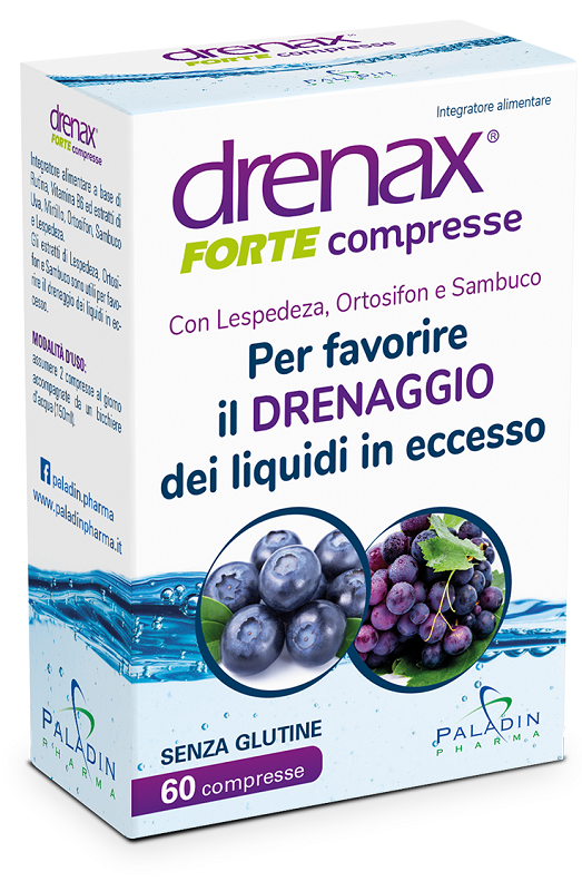 DRENAX FORTE MIRTILLO 60 COMPRESSE - Farmadott.it
