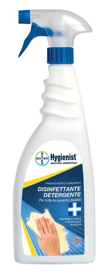 HYGIENIST MULTIUSO AMBIENTALE DISINFETTANTE DETERGENTE 750 ML - Farmadott.it