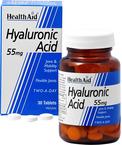 ACIDO IALURONICO HYALURONIC ACID 55MG 30 COMPRESSE - Farmadott.it